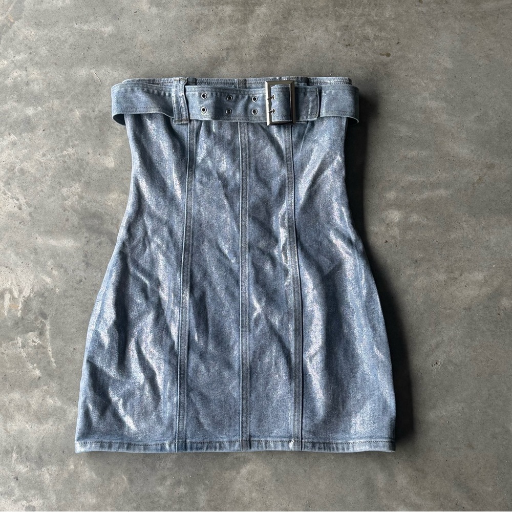 Fashion nova denim mini dress